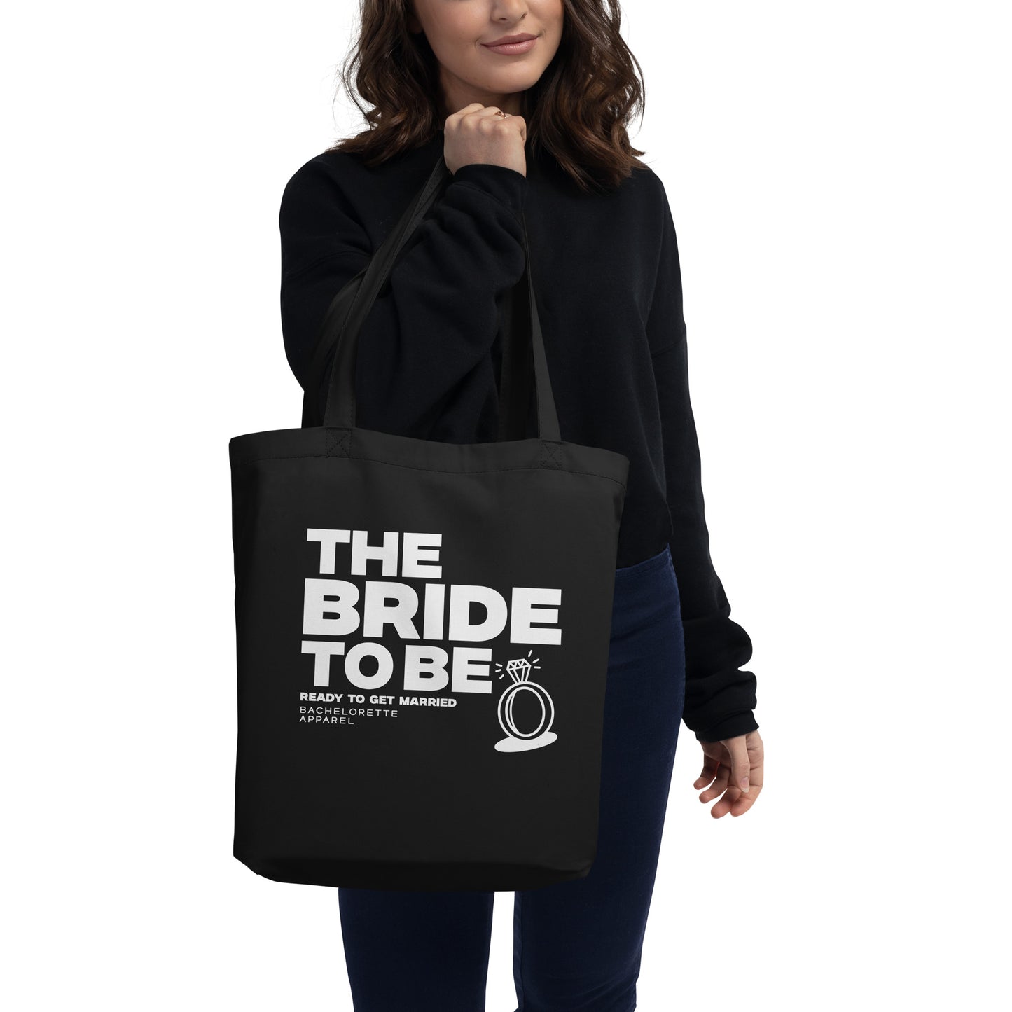 "The Bride To Be" Bio-Stoffbeutel