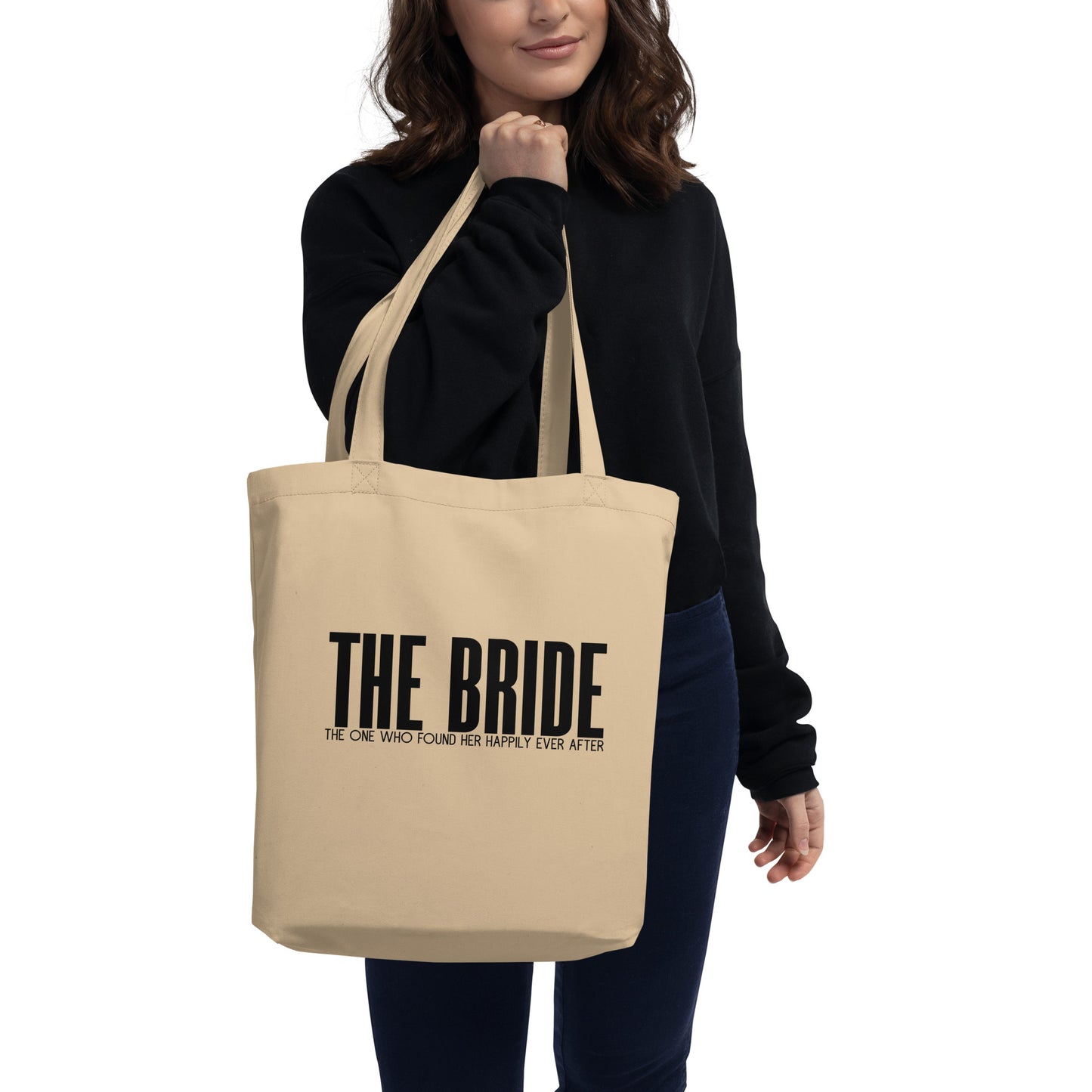 "Title The Bride" Bio-Stoffbeutel