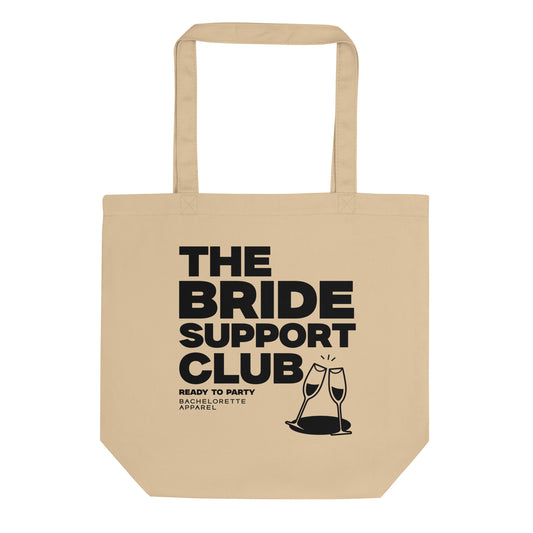 "The Bride Support Club" Bio-Stoffbeutel