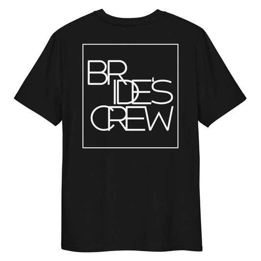 "Logo Bride's Crew" Unisex-Bio-Baumwoll-T-Shirt