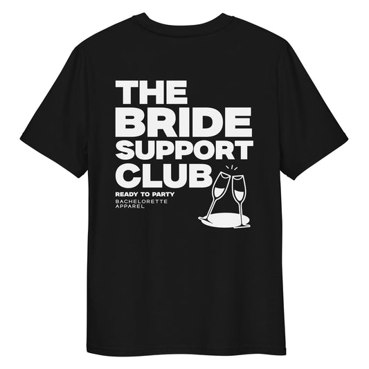 "The Bride Support Club" Unisex-Bio-Baumwoll-T-Shirt