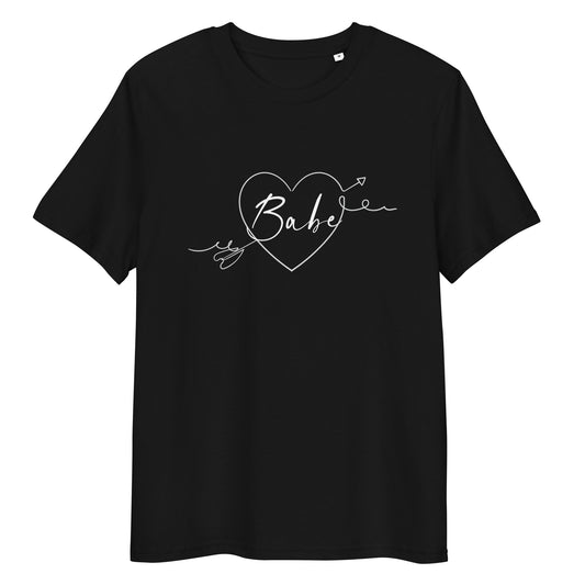 "Heart Babe" Unisex-Bio-Baumwoll-T-Shirt