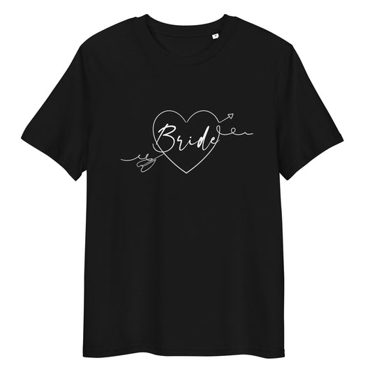 "Heart Bride" Unisex-Bio-Baumwoll-T-Shirt