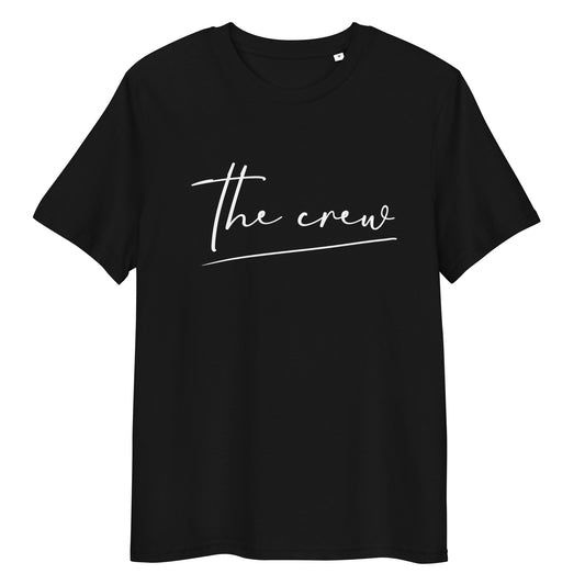 "Calligraphy The Crew" Unisex-Bio-Baumwoll-T-Shirt