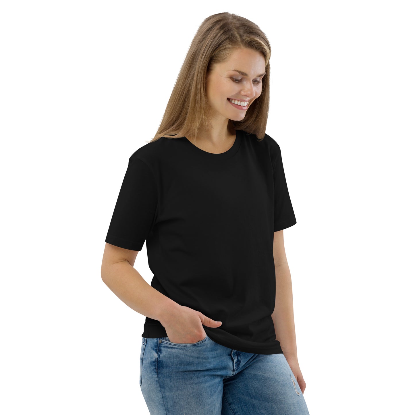 "Logo Bridesmaid" Unisex-Bio-Baumwoll-T-Shirt