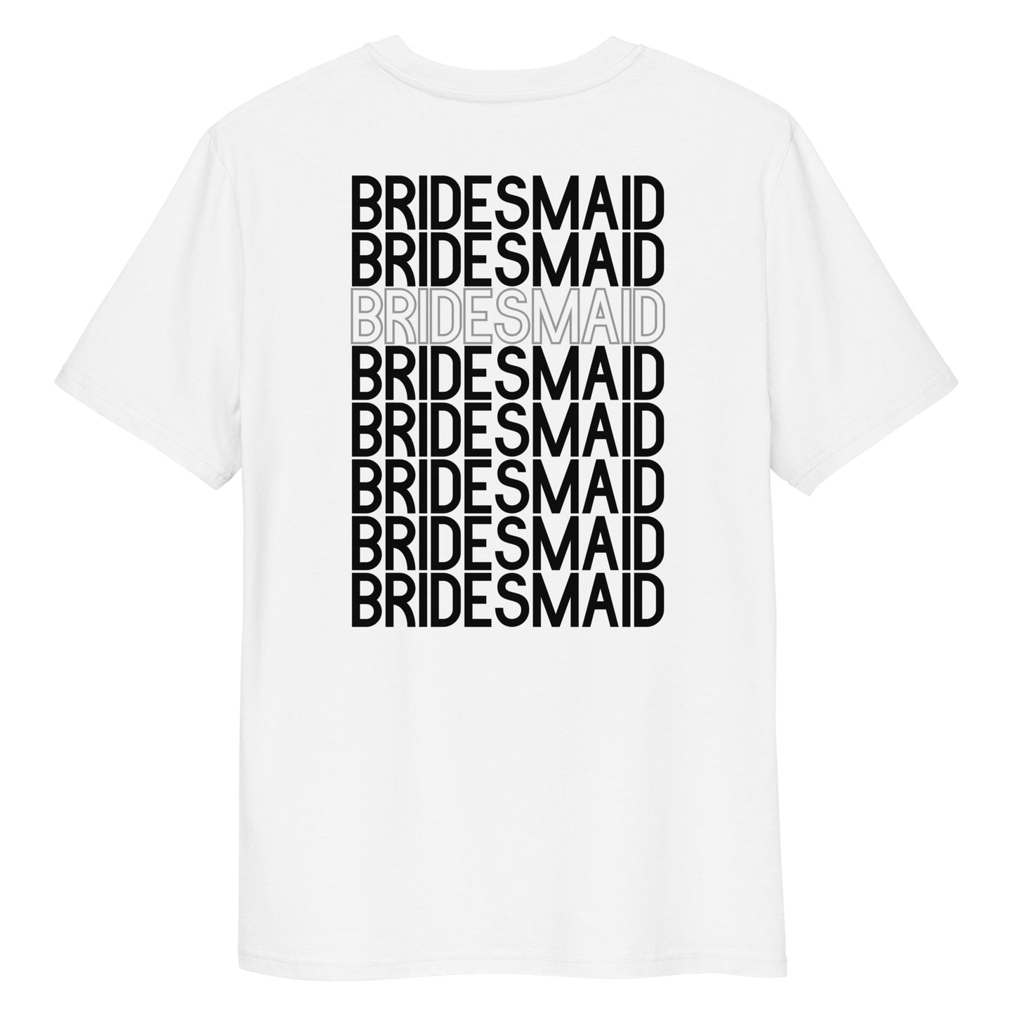 "Multi Bridesmaid" Unisex-Bio-Baumwoll-T-Shirt