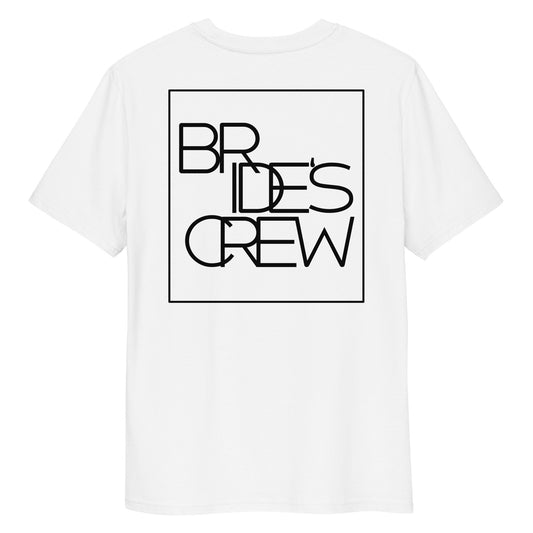 "Logo Bride's Crew" Unisex-Bio-Baumwoll-T-Shirt