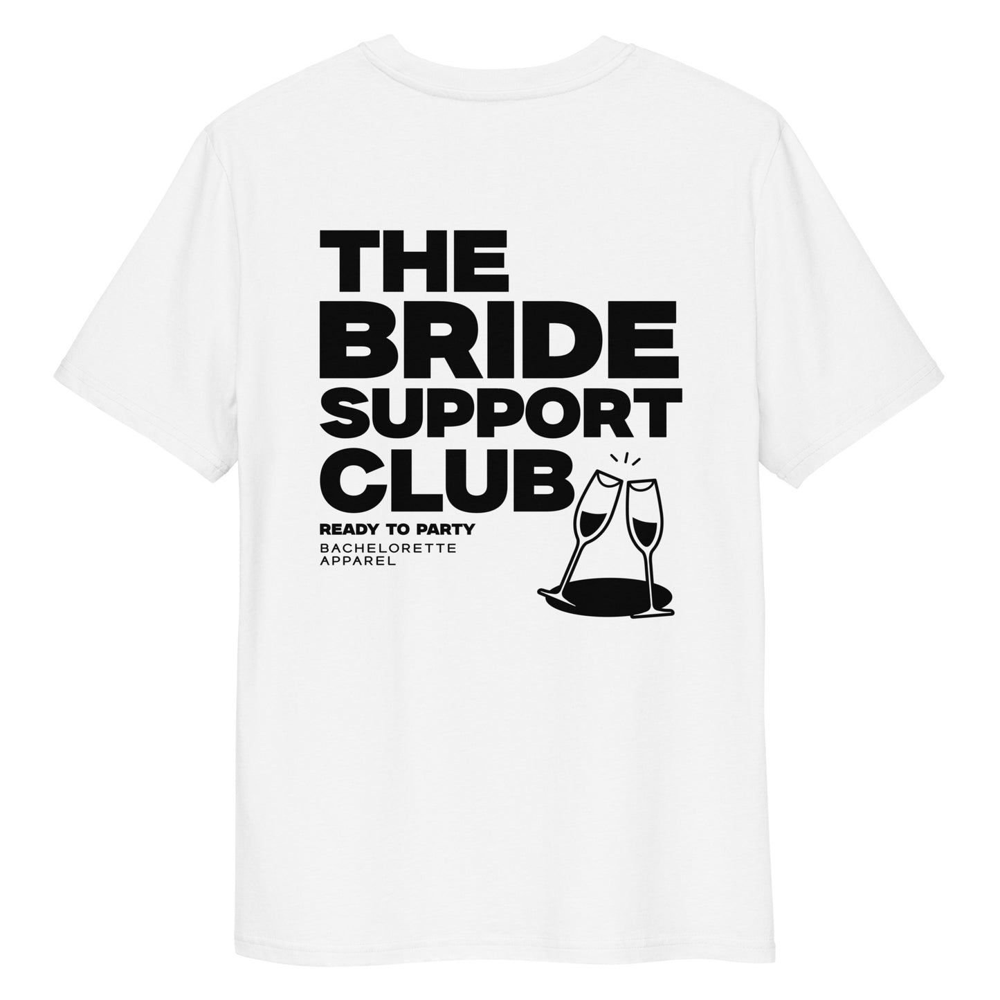 "The Bride Support Club" Unisex-Bio-Baumwoll-T-Shirt