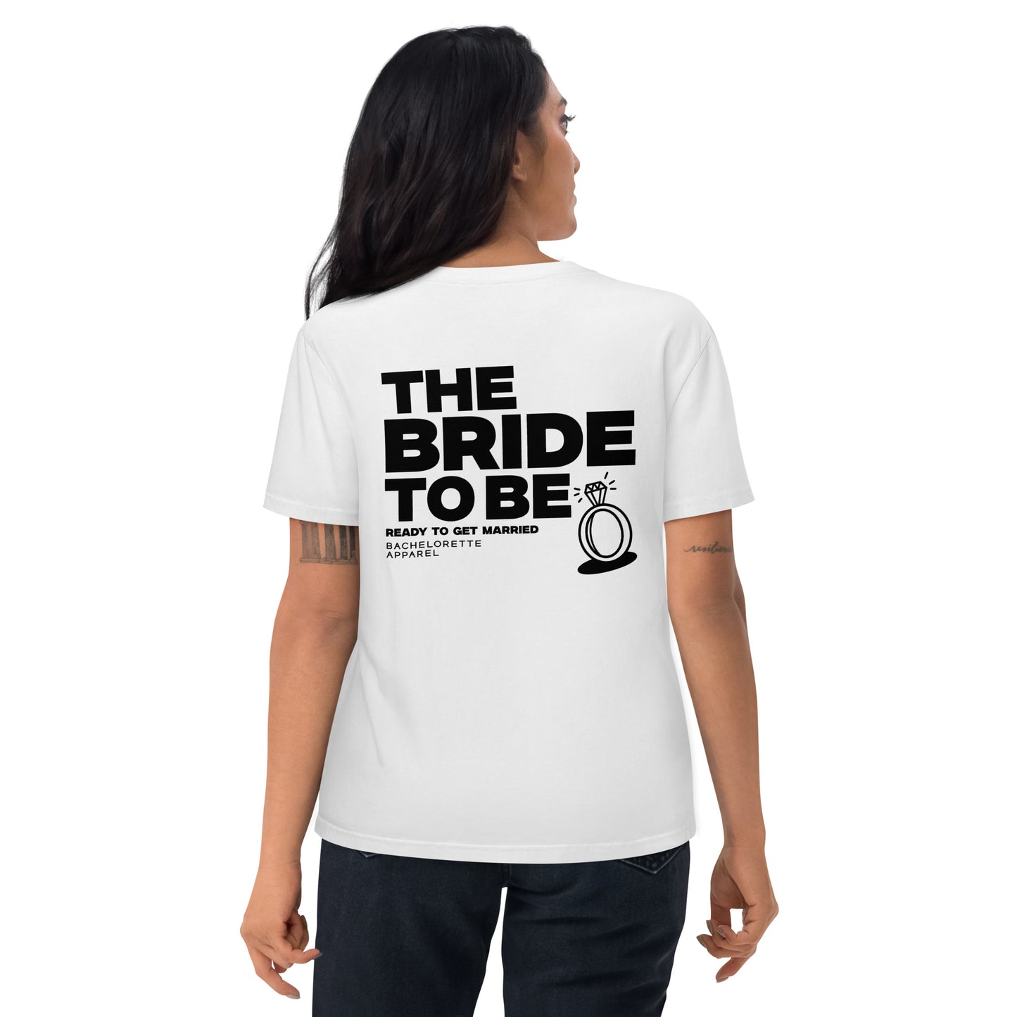 "The Bride To Be" Unisex-Bio-Baumwoll-T-Shirt