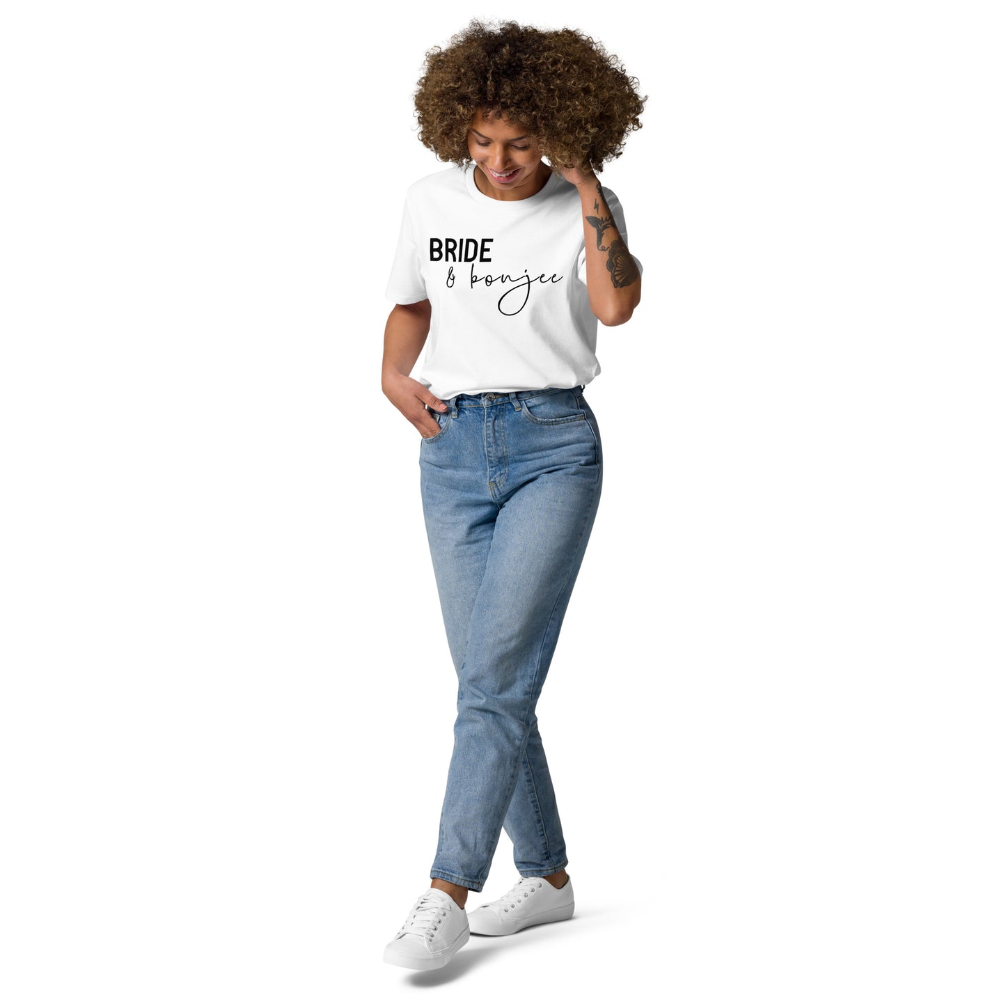 "Bride & Boujee" Unisex-Bio-Baumwoll-T-Shirt