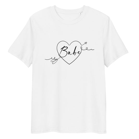 "Heart Babe" Unisex-Bio-Baumwoll-T-Shirt