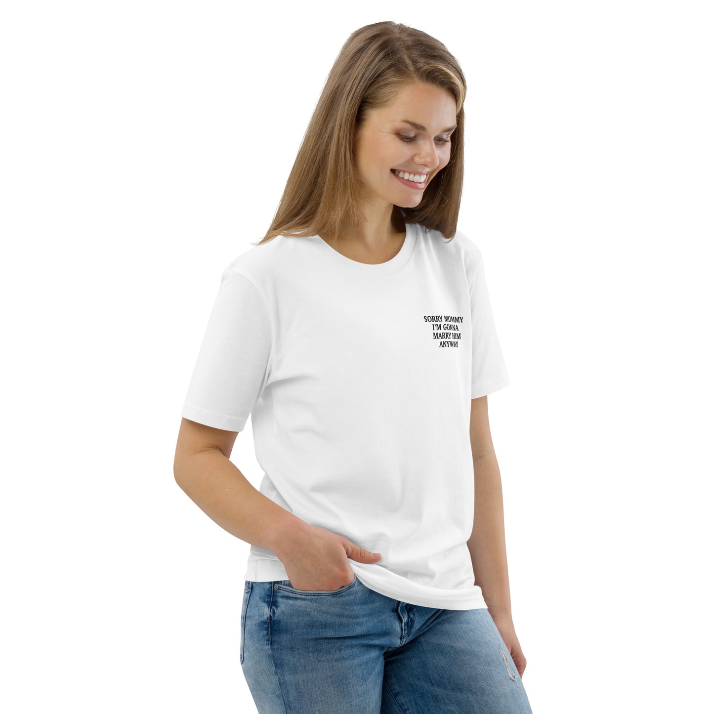 "Sorry Mommy" Unisex-Bio-Baumwoll-T-Shirt